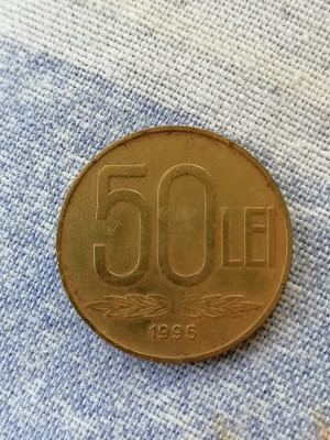 Moneda - 50 LEI 1995 - ROMANIA foto