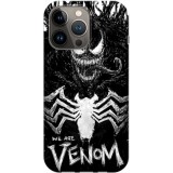Husa compatibila cu Apple iPhone 13 Pro model We are venom, Silicon, TPU, Viceversa