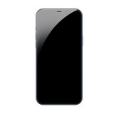 Cumpara ieftin Folie Sticla Tempered Glass iPhone 12 Pro Max 6.7 Full Glue Fullcover Black Privacy