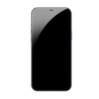 Folie Sticla Tempered Glass iPhone 12 Pro Max 6.7 Full Glue Fullcover Black Privacy foto