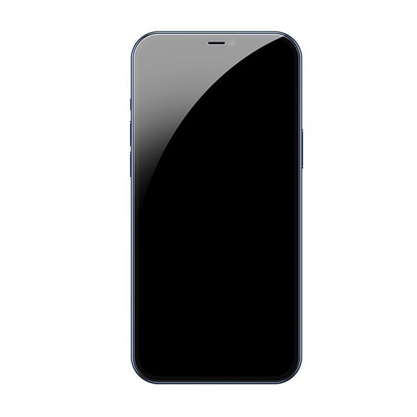 Folie Sticla Tempered Glass iPhone 12 Pro Max 6.7 Full Glue Fullcover Black Privacy
