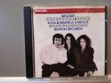 Mozart - Concertos for 2 &amp; 3 Pianos (1990/Philips/Germany) - CD ORIGINAL/ca Nou