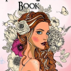 Fashion Coloring Book. Grayscale Coloring Book: Coloring Book for Adults