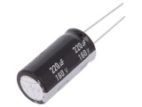 Condensator Electrolitic THT 220uF 160V 16x31.5mm