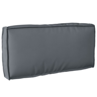 vidaXL Pernă pentru spătar din paleți Antracit 80 x 40 x 12 cm 42001528 foto