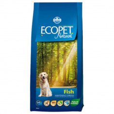 Hrana Uscata Farmina pentru Caini Adulti Ecopet Natural, Peste, 12 kg