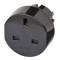 Adaptor priza Brennenstuhl GB, UK - EU Schuko, Negru