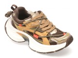 Cumpara ieftin Pantofi sport GRYXX aurii, 24121, din material textil