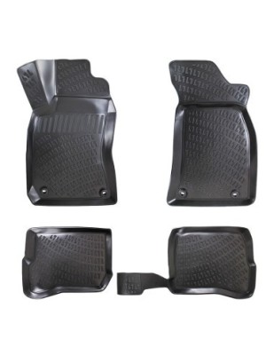 Set covorase auto din cauciuc tip tavita Skoda Superb I B5 2001-2008 foto