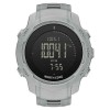 Ceas sport digital NORTH EDGE Vertico, fibra de carbon, cadran negru, altimetru, barometru, busola, termometru, pedometru, rezistent la apa 50M, barba