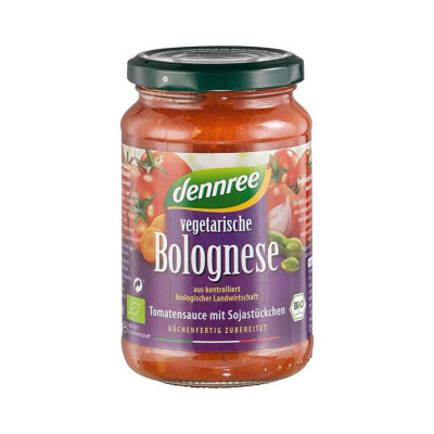 Sos de Rosii Bolognese Bio 350 grame Dennree foto