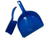 Set matura cu faras, plastic, perii de 4.5 cm, albastru