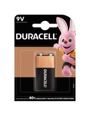 Baterii Duracell Basic 9V alcaline 1buc foto