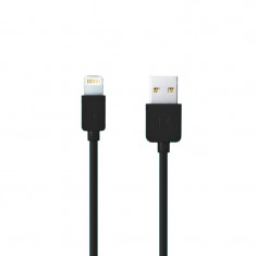 Cablu Date & Incarcare APPLE Lightning Fast Charge (Negru) REMAX RC-06I