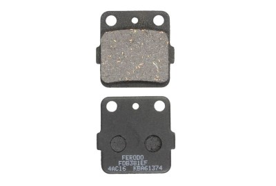 Lichidare: FERODO Placute frana eco friction-EF, 46x45x7,3mm fits: ARCTIC CAT DVX; HONDA ATC, TRX; HUSQVARNA WR; KAWASAKI KEF, KFX 65-660 1983-2014 foto