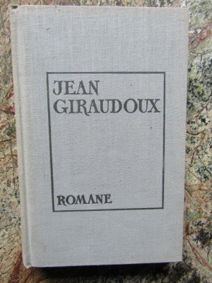 Jean Giraudoux - Romane CARTONATA foto