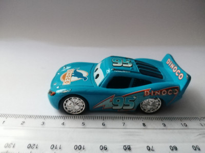 bnk jc Disney Pixar - Cars - Lightning McQueen - Albastra - Dinoco foto