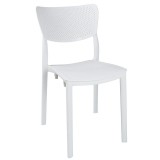 Cumpara ieftin Scaun exterior Ignite plastic culoare alba