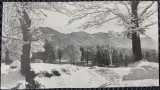 Carte Postala, Bucegii iarna, perioada interbelica