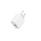ALIMENTATOR retea 220V GEMBIRD, universal, 1 x USB Type-C 3.4A PD 20W, 1 x USB-A 3.0 maxim 3.4A QC 20W, alb, &quot;TA-UC-PDQC20-01-W&quot; (timbru verde 0.18 le
