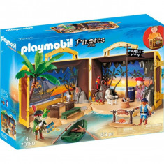 Set Mobil cu figurine Playmobil, Insula Aurie A Piratilor foto