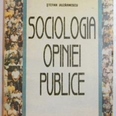 SOCIOLOGIA OPINIEI PUBLICE-STEFAN BUZARNESCU 1997