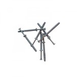 Diblu cu surub cui percutie 6 x 60 mm - 200 buc