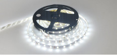 Banda Led 3528 ? 60led/M Interior ? DC 12V 4,8W/Ml , 5m/Rola Alb-Rece foto