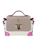 Cumpara ieftin Geanta multicolora din piele naturala 1616 131