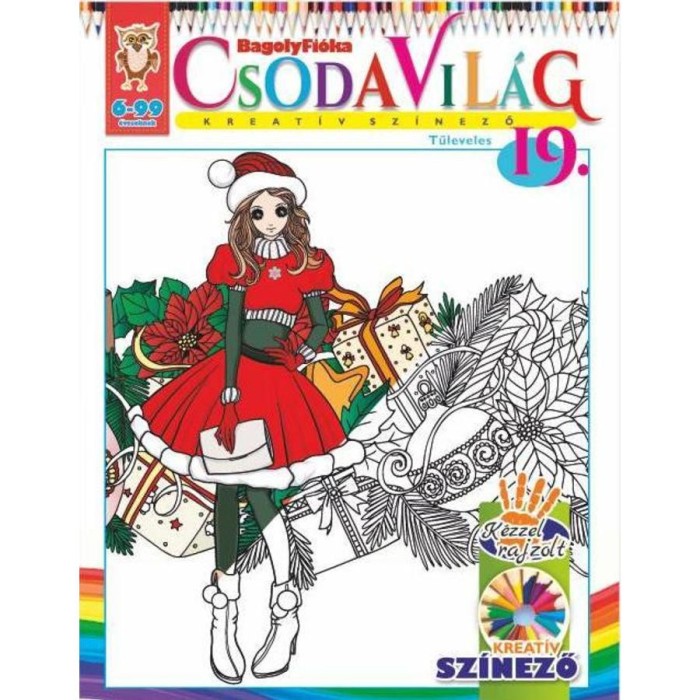 Csodavil&aacute;g Kreat&iacute;v sz&iacute;nező 19. &ndash; Tűleveles
