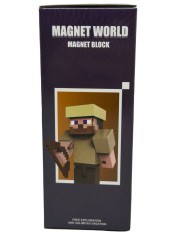 Set Magnet World tip Minecraft - Ender Dragon, 48 piese