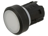 Comutator Alb Plat 22mm Acționat prin Apăsare