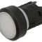 Comutator Alb Plat 22mm Acționat prin Apăsare