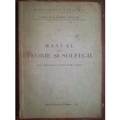 Manual de teorie si solfegii- Zamfir Constantin, Jurenita Matei