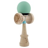 Kendama X Originala, Profesionala, Cyrax, Rubber Grip, Cupe Mari KING SIZE V3, Gaura in Baza, Rulment Metalic, din lemn 18 cm, Ata 62/65 cm, Bicolor T