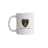 Lamborghini cană Squadra Corse white 2024 - uniw