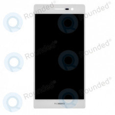 Modul display Huawei Ascend P7 LCD + Digitizer alb