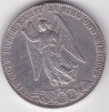 Germania 1 Thaler Charles I Siegesthaler taler WUERTTEMBERG Victory 1871 deteriorat