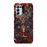 Husa compatibila cu Oppo A55, Viceversa, model Alchemy Full Metal Alchemists, Silicon, TPU, Transparent, Carcasa