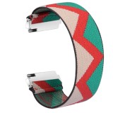 Curea textila elastica, compatibila Amazfit Active, telescoape Quick Release, India Model