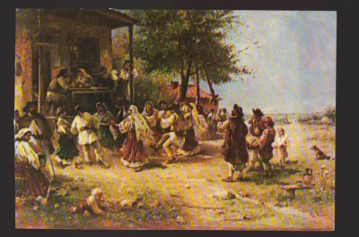 CPIB 22363 - CARTE POSTALA - MUZEU ARTA, THEODOR AMAN - HORA DE LA ANINOASA foto
