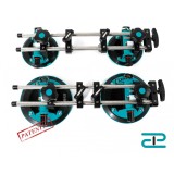 Sistem de fixare si ajustare cu 2 ventuze cu vaccum, &Oslash;150mm (detasabile) pt. placi ceramice - BIHUI-LFTSA6