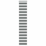 vidaXL Jaluzea tip zebra gri &icirc;nchis lățime țesătură 35,9 cm poliester