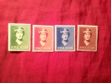 Serie Norvegia 1939 - Regina Maud , 4 valori