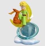 Figurina - The Little Prince and The Fox in a Plane | Plastoy