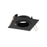 Rama spot Azer GU10 85X85mm, negru, Metsan