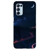 Husa compatibila cu Oppo A12 4G model Night Valley, Silicon, TPU, Viceversa, Transparent, Carcasa