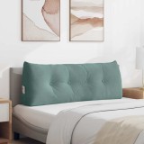 vidaXL Perna pentru spate Verde Mării 120 x 24 x 50 cm Catifea 42014497