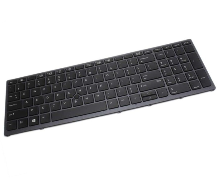 Tastatura HP Zbook 15 G3 iluminata backlit, Zbook 15 G4 iluminata backlit, Zbook 17 G3 iluminata backlit,