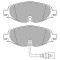 Set placute frana,frana disc VW PASSAT Variant (3G5) (2014 - 2016) KRIEGER 0950006451